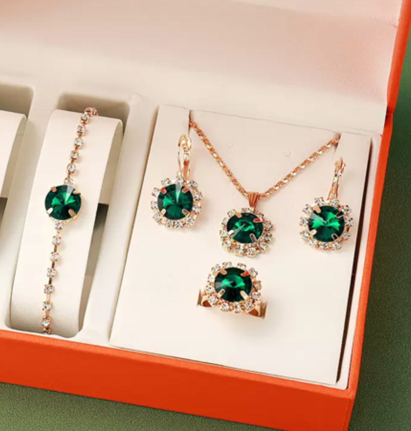 Simple Classic Rhinestone Square Acrylic Ladies Bracelets