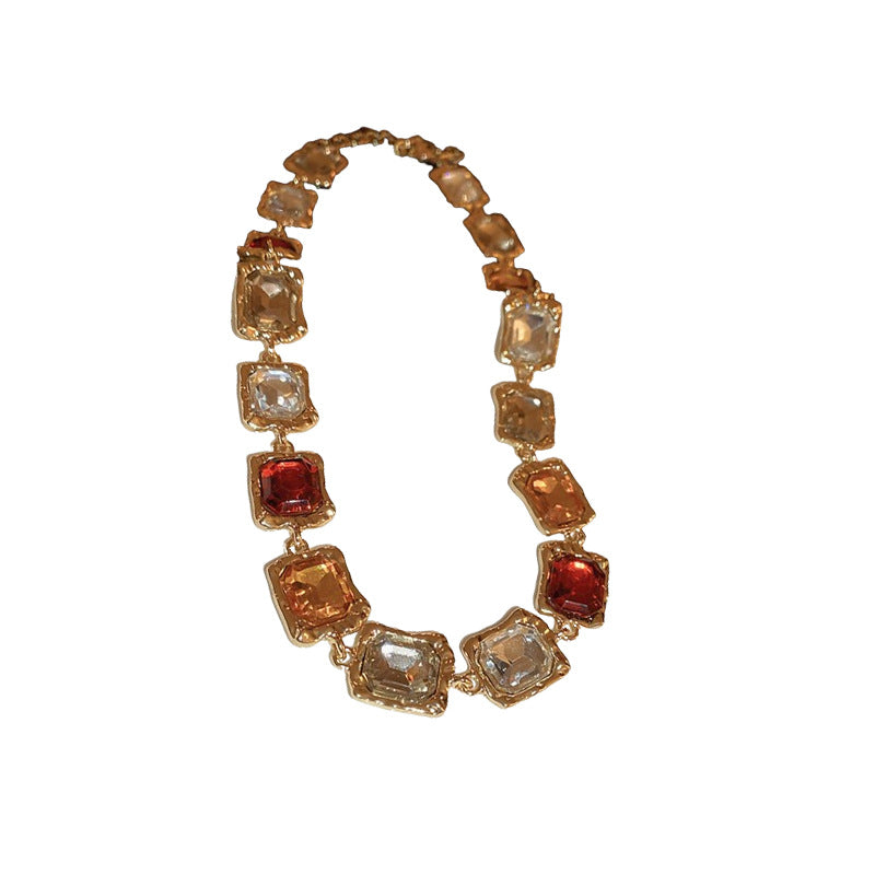 Women's Geometric Vintage Sweater Chain Versatile Fashion Necklaces