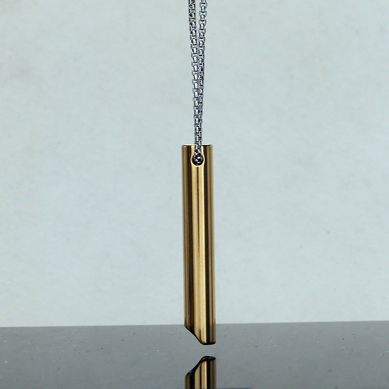 Titanium Steel Whistle Trendy Minority Accessories Necklaces