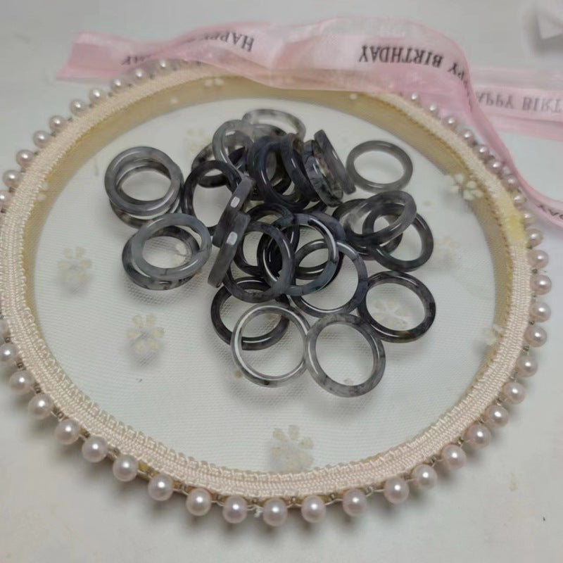 Female Single Material Sticky Accessory International Trade City Ring