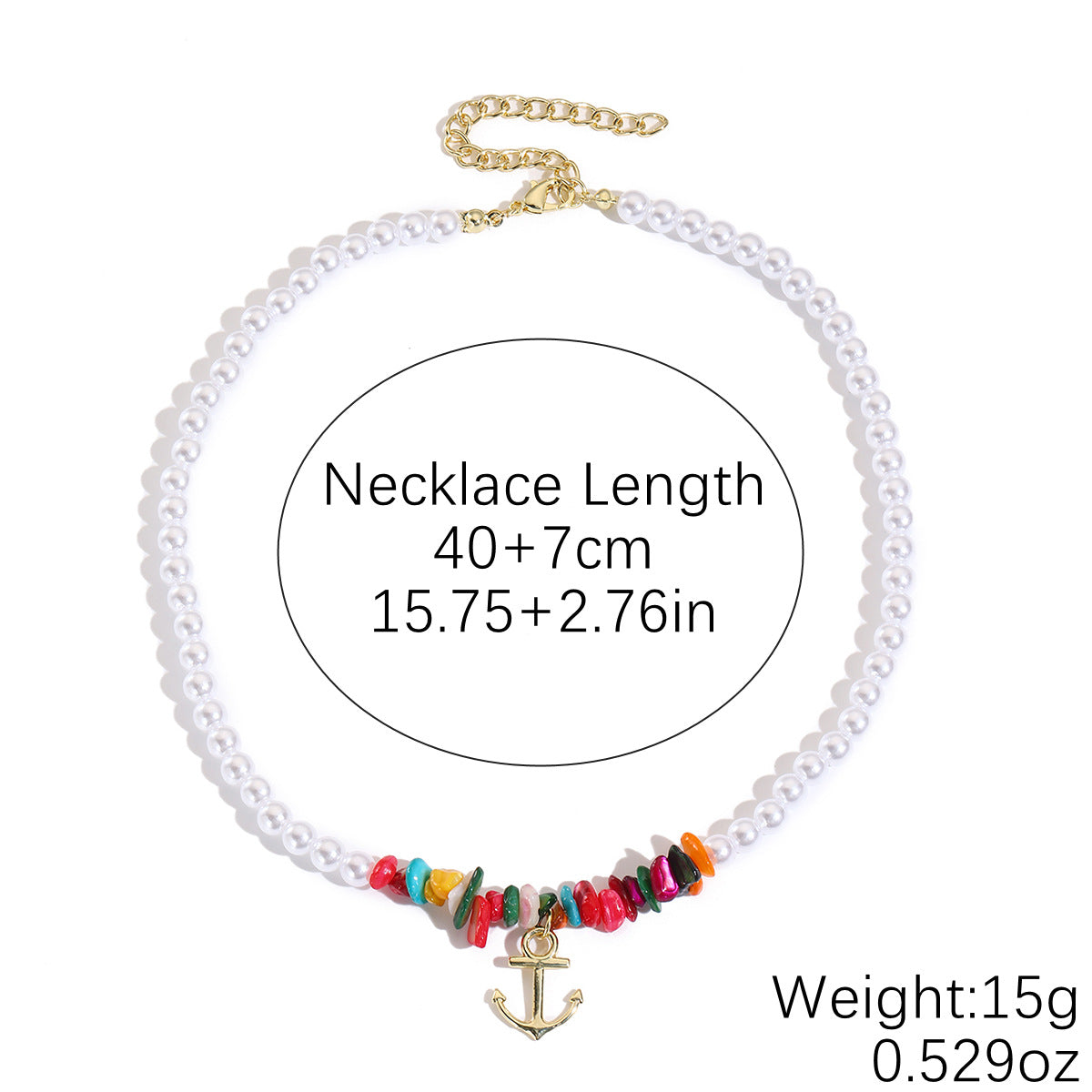 Style Shell Pearl Handmade Beaded Natural Necklace
