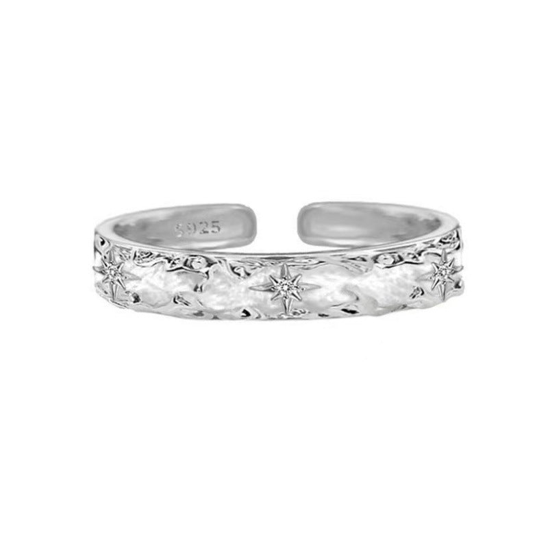 Women's & Men's Sense Design Simple Couple Light Luxury Rings