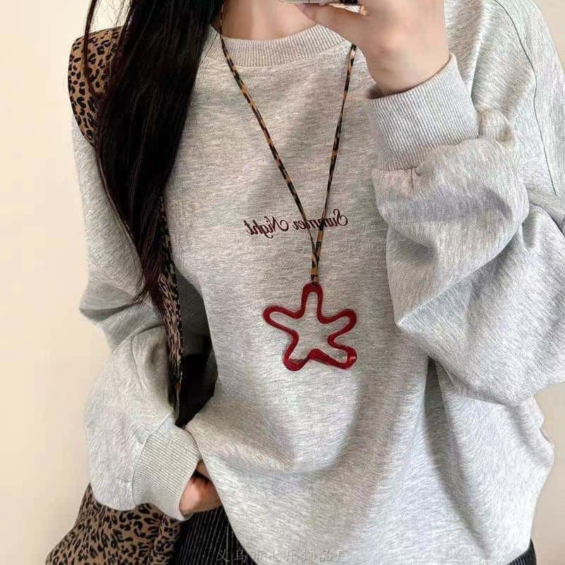 Water Drop Retro Design Temperament Entry Necklaces