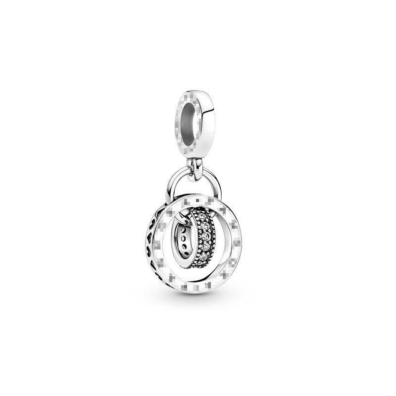 Sterling Sier Valentine's Day Planet Apple Jewelry Accessories