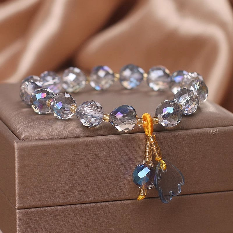 Women's Aquamarine Design Crystal Beautiful Style Fairy Cool Bracelets