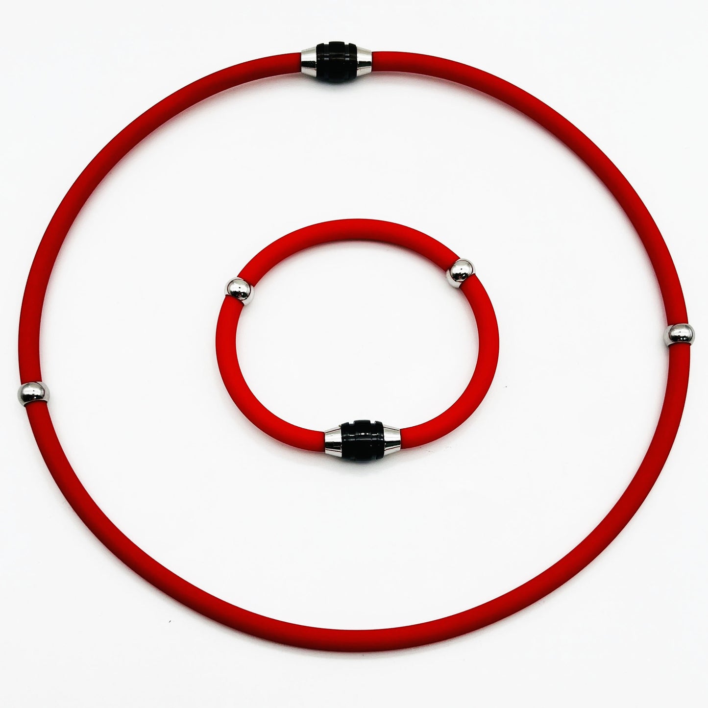 Simple Choker Male Silicone Female Couple Necklaces