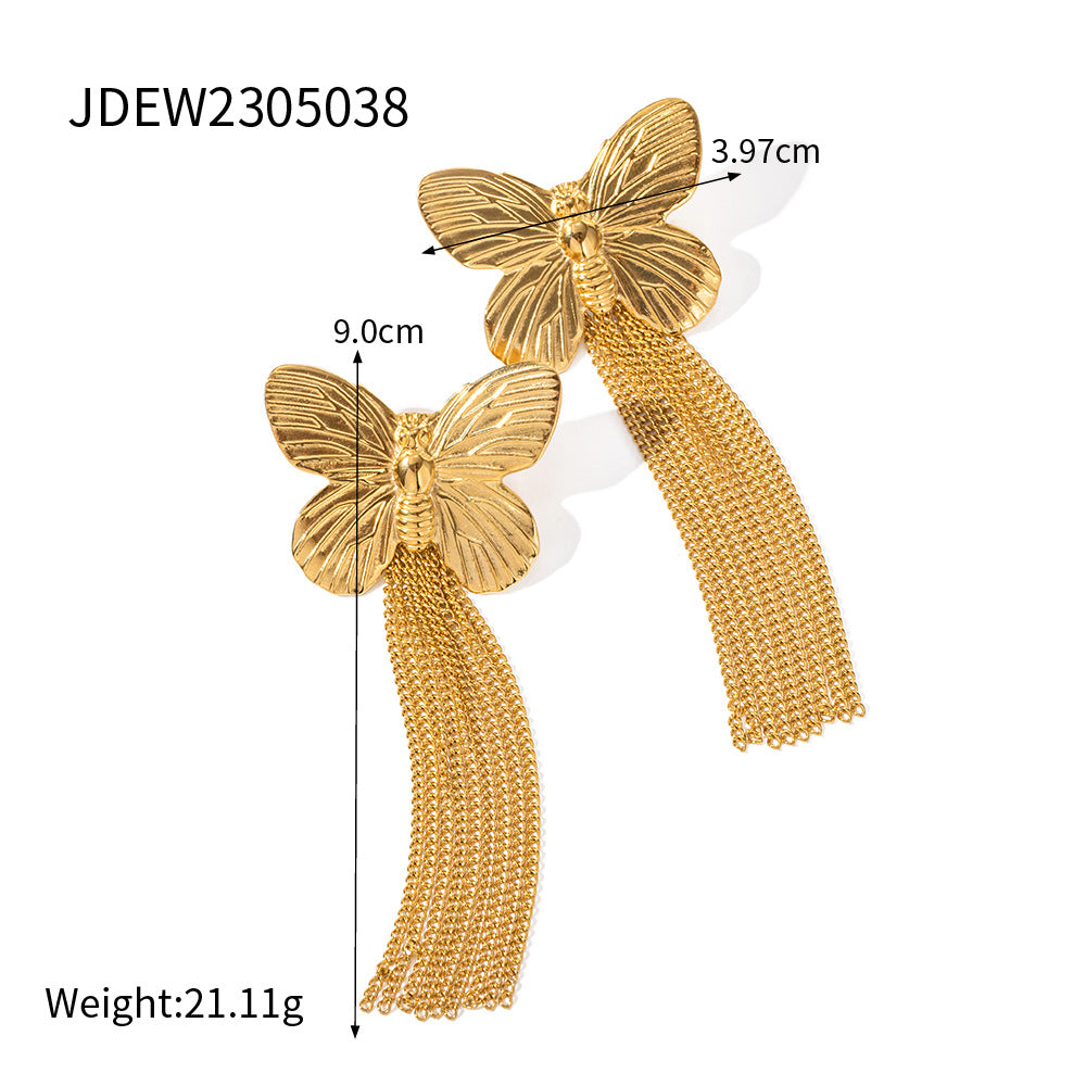 Gold Butterfly Suit Series Medieval Special Rings