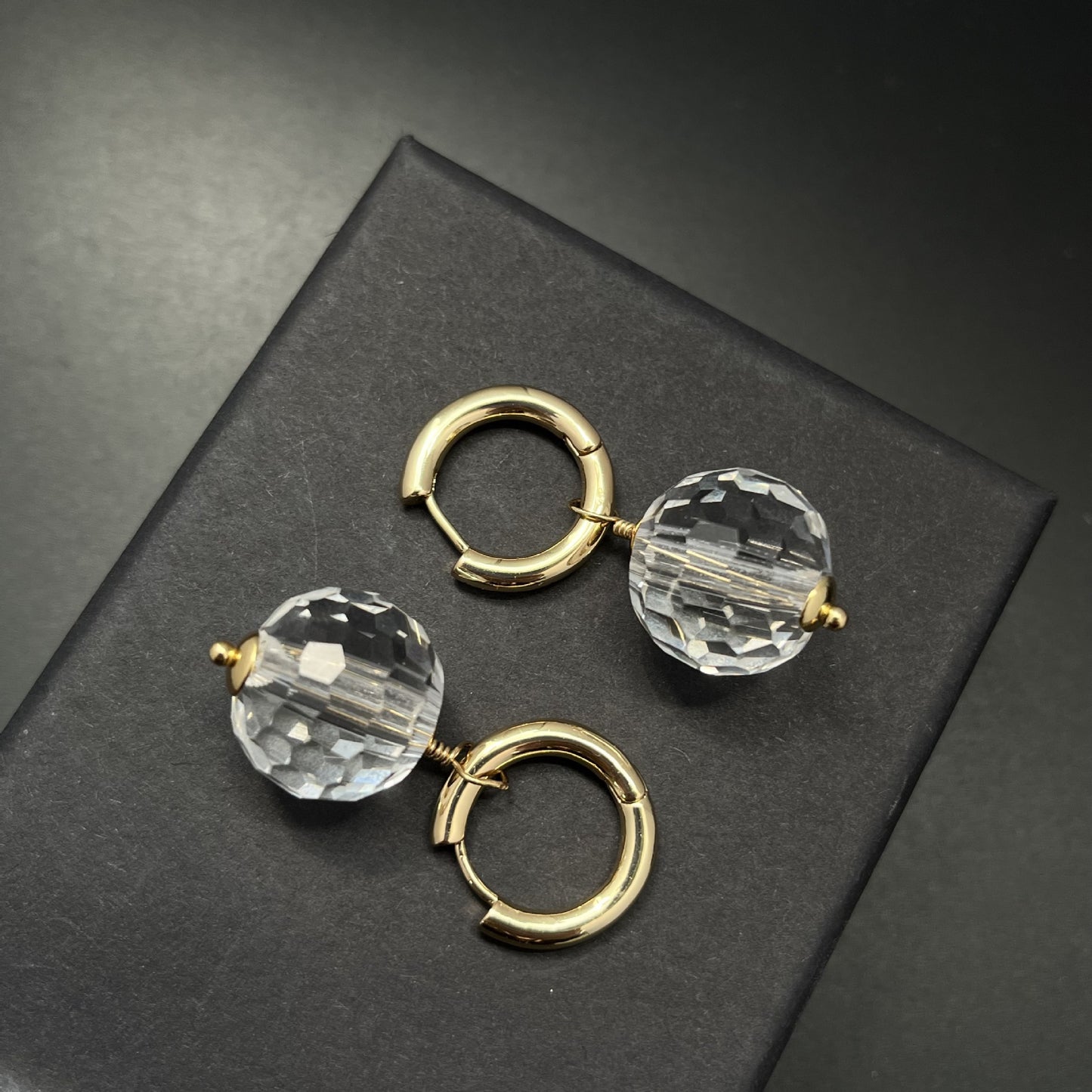Women's Niche Cut Crystal Ear Simple Advanced Earrings