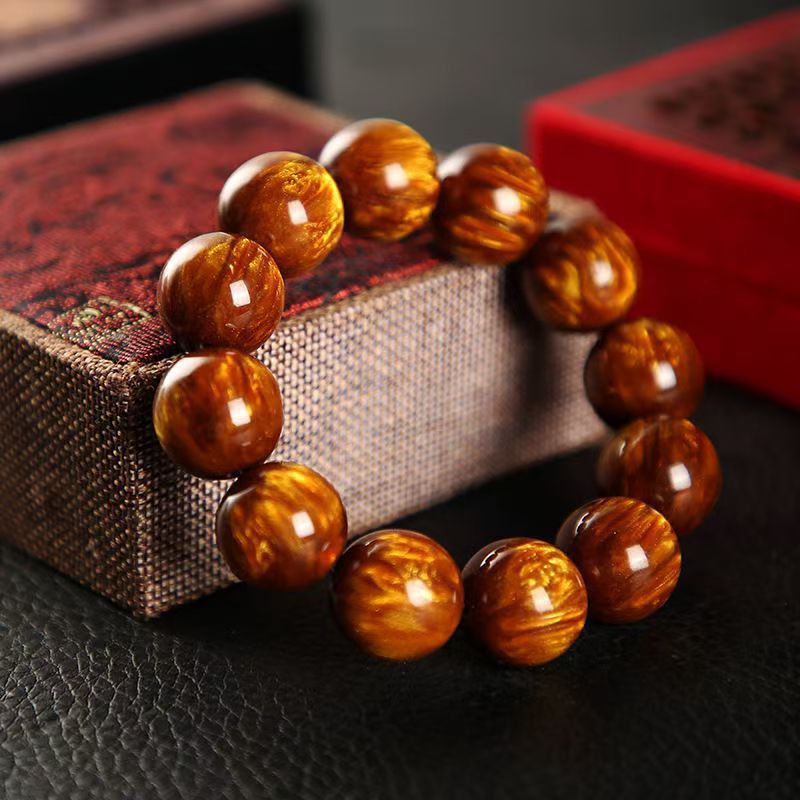 Men's Silk Willow Buddha Beads Crafts Stall Antique Tourist Scenic Bracelets
