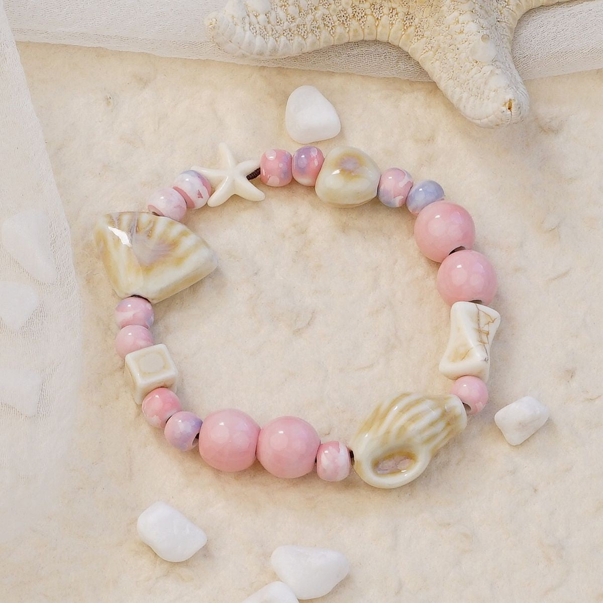 Ceramic Design High-grade Female Sweet Travel Simple Fresh Bracelet
