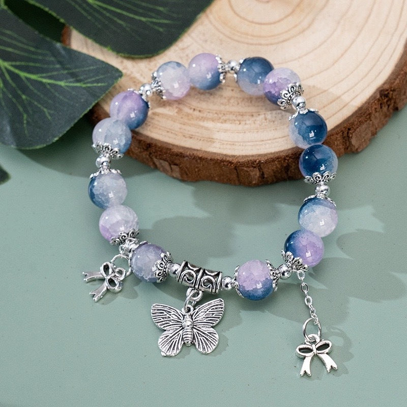 Fairy Butterfly Niche Handmade Couple Girlfriends Bracelets