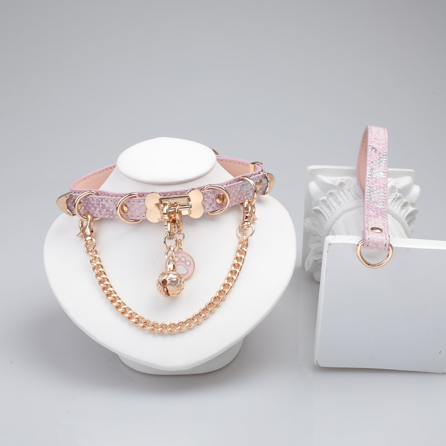 Magic Color Dog Bone Short Love For Collar