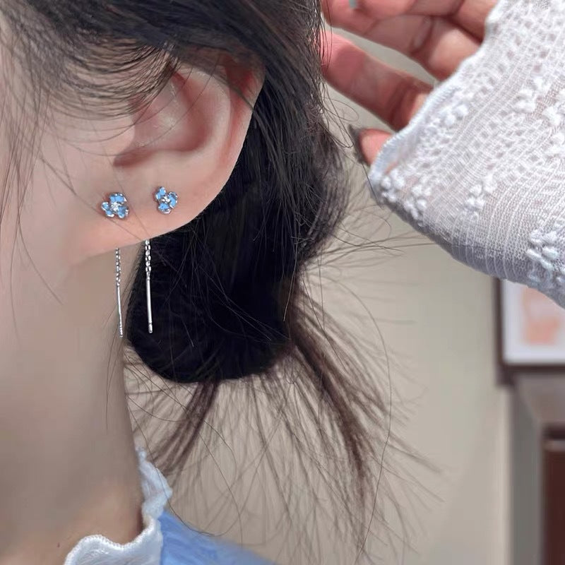 Style Hot Simple Eardrop Round Face Earrings