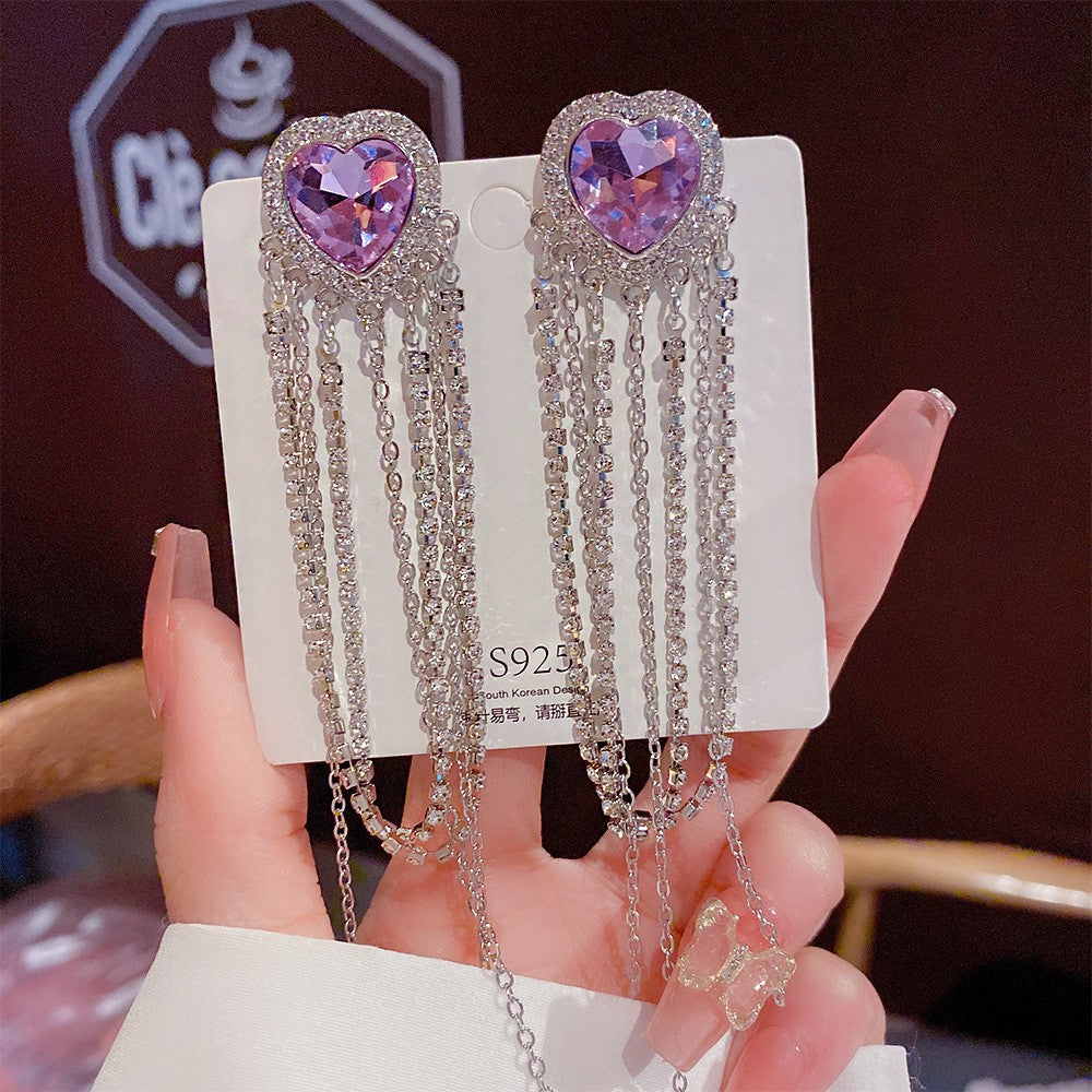 Needle Korean Style Light Luxury Exaggerated Geometric Earrings