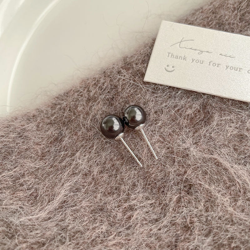 Women's Procurement Service Of Korean Pearl High-grade Earrings