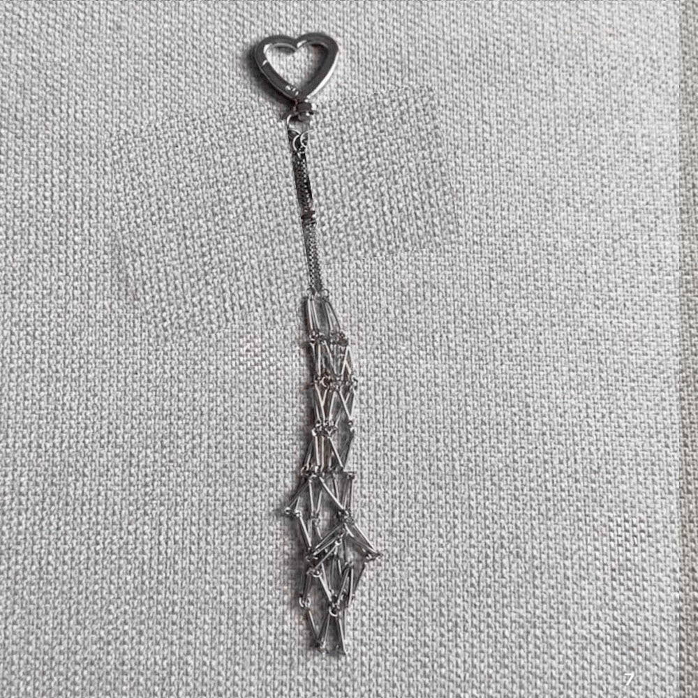 Fashionable Simple Metal Stainless Steel Mesh Hanging Ornaments