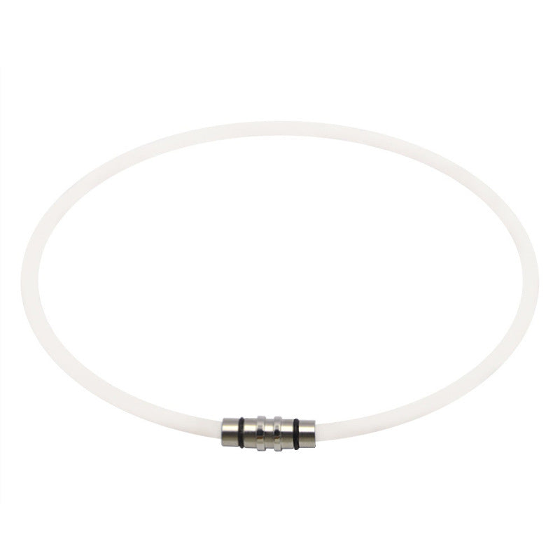 Women's & Men's Anion Collar Energy Balance Magnetic Snap Outdoor Necklaces