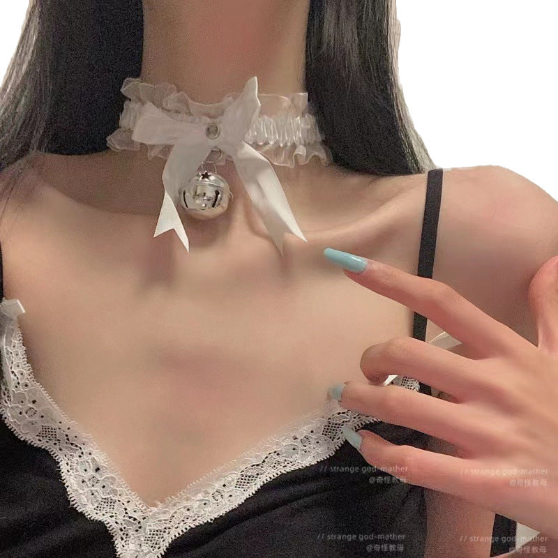 Moore Sexy Lingerie Lolita Bell Maid Collar