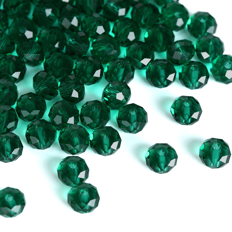 Electroplating Aurora Magic Color Glass Crystal Beads Scattered Jewelry Accessories