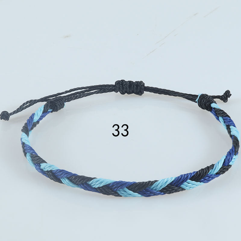 Women's & Men's Creative Handmade Braided Rope Bohemian Twist Bracelet