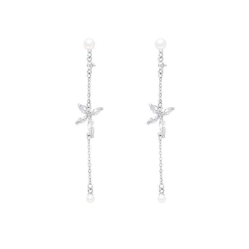 Women's Niche Design Long Light Luxury Temperament Earrings