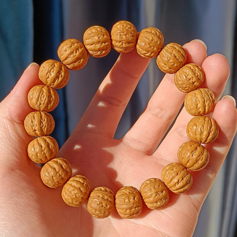 Women's & Men's Small Walnut Boutique Single Circle Cultural Bracelets