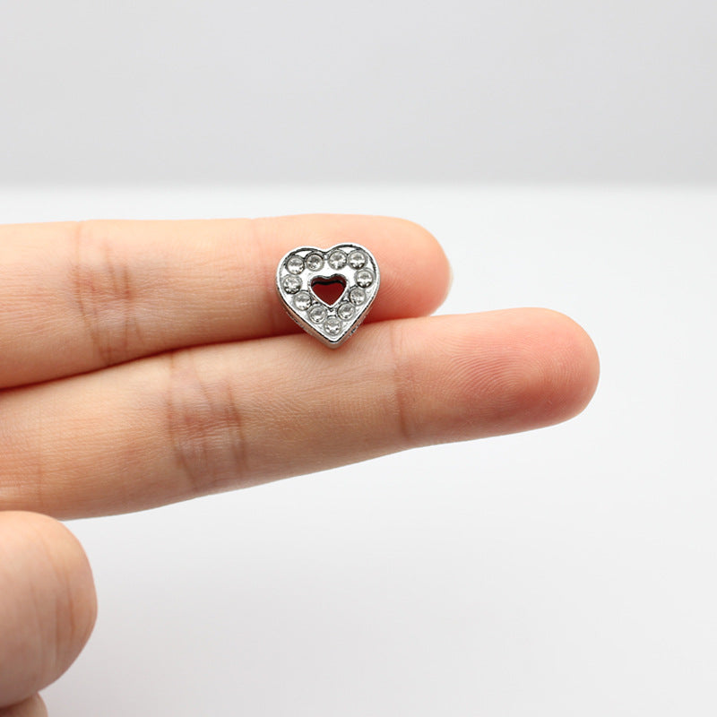 Heart-shaped Crown Five-pointed Star Key Chain Mobile Jewelry Accessories