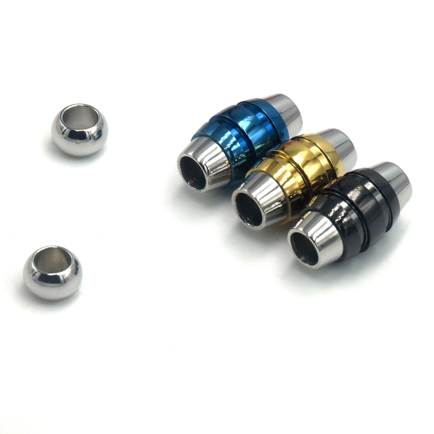 Silicone Rope Buckle Stainless Steel Magnetic Bracelets
