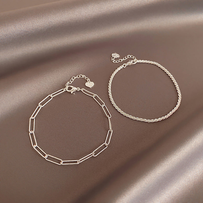 Pigment Female Summer Niche Design Fashion Simple Carrying Strap Cold Bracelets