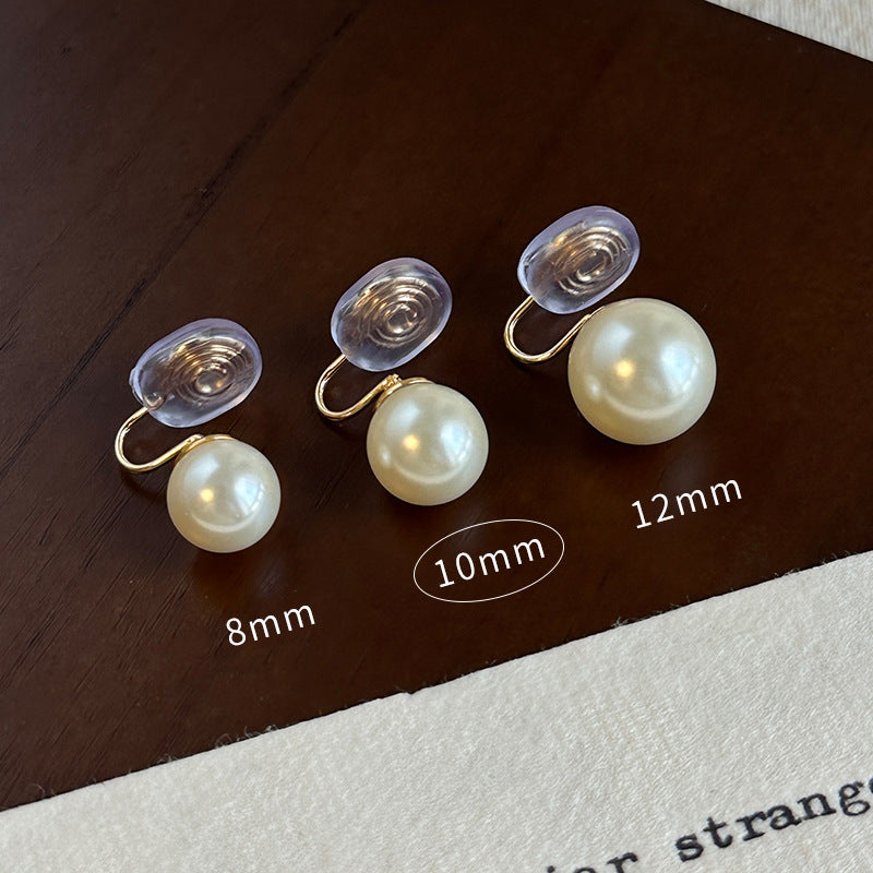 Women's Pearl Retro Graceful Ear Ornaments Mosquito Earrings