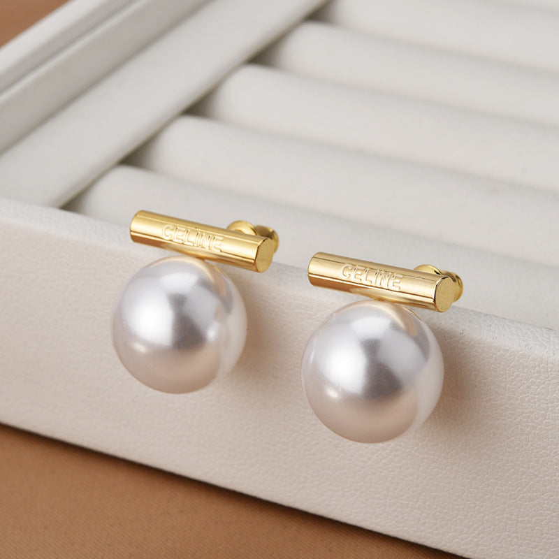 French Entry Lux Temperament Ear Design Personality Earrings