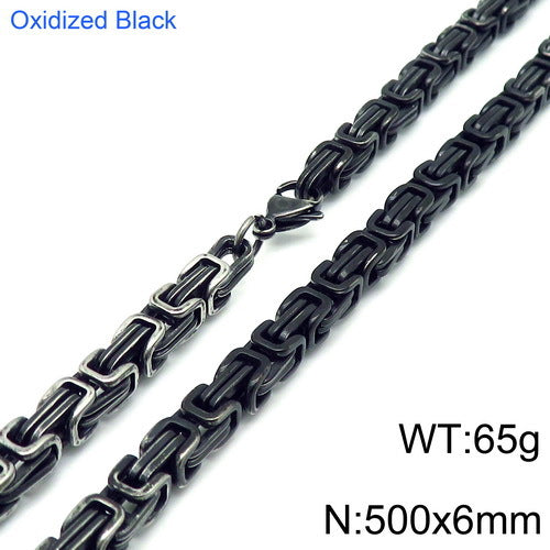 Men's Fashion Domineering Emperor Chain Titanium Steel Necklaces