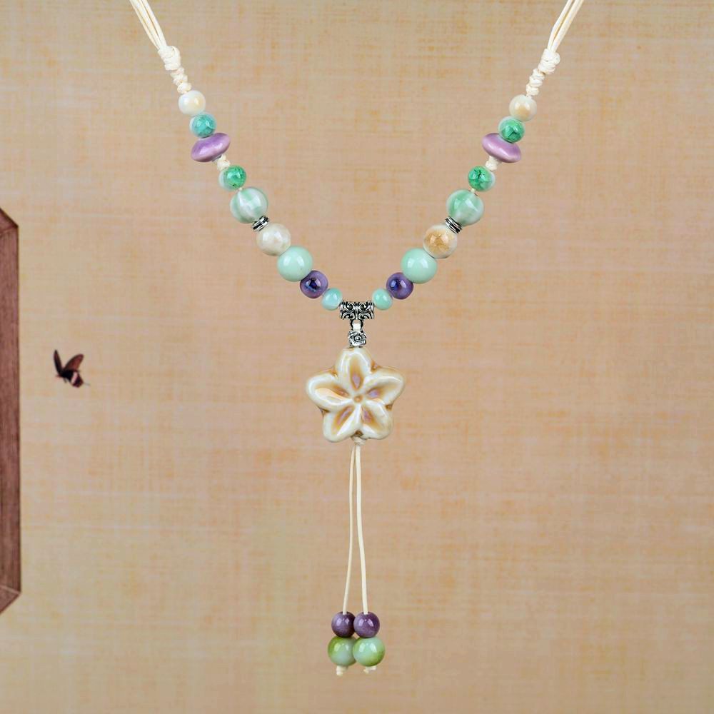 Chinese Ethnic Style Butterfly Niche Ancient Necklaces