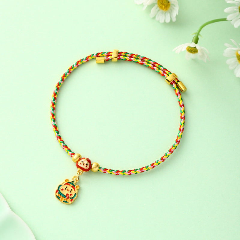 Children's Hundred Dragon Boat Festival Colorful Braided Rope Batches Of Goods Bracelets