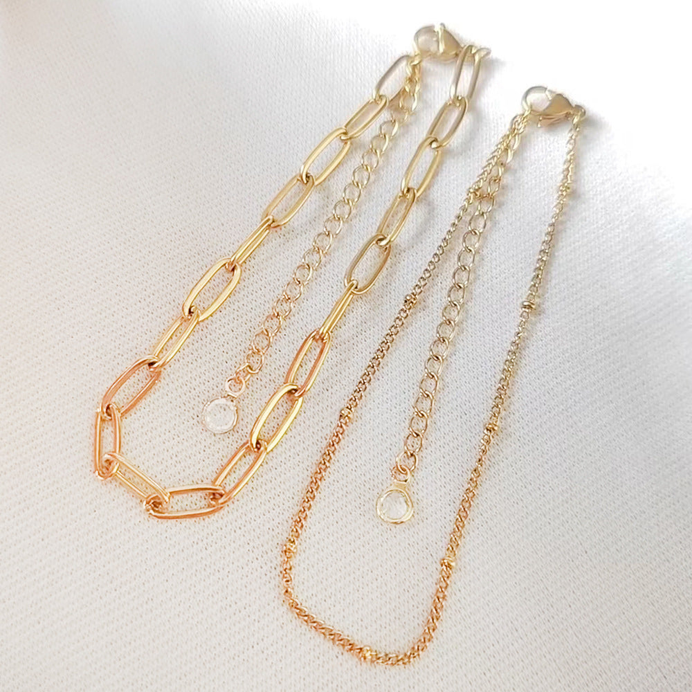 Durable Women's Stainless Steel Chain For Bracelet
