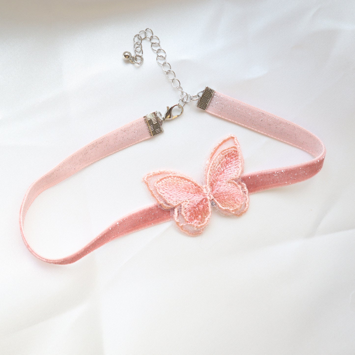 Ornament Neck Band Pink Love Items Necklaces