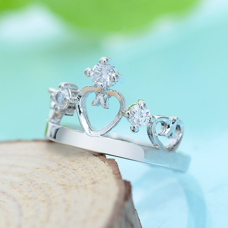 Women's & Men's Couple Fashion Long-distance Love Memorial Creative Rings