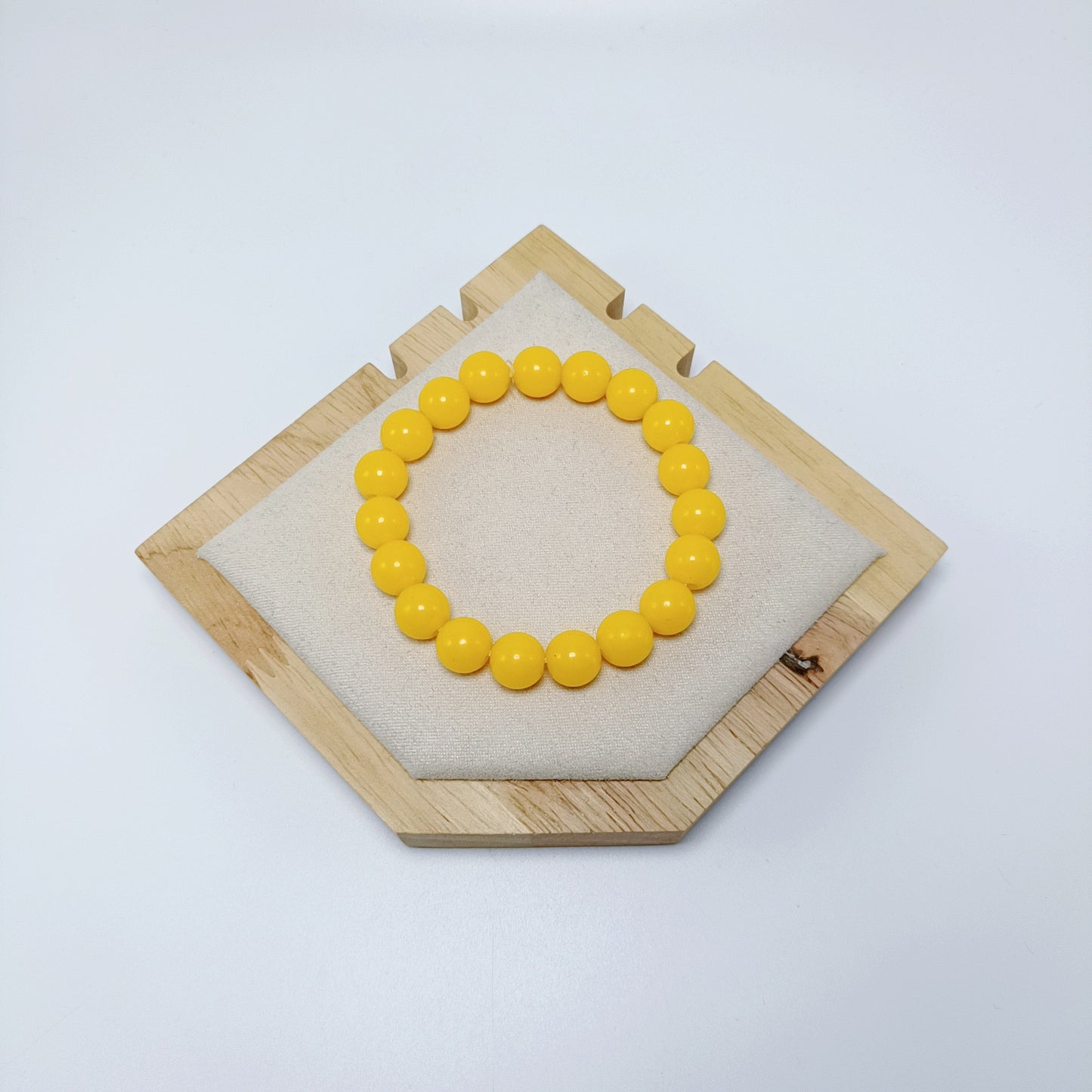 Women's & Men's Imitation Beeswax Ethnic Style Single Yellow Chicken Grease Old Buddha Rings