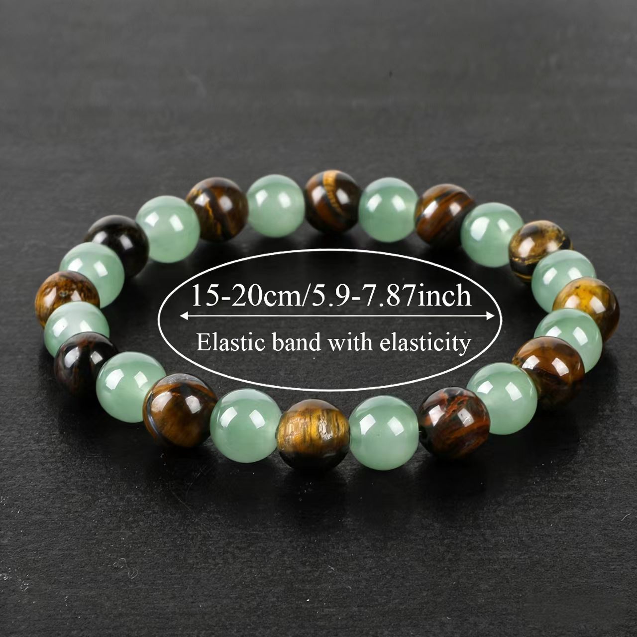 Green Aventurine Natural Stone Lucky Fortune Mixed Bracelet