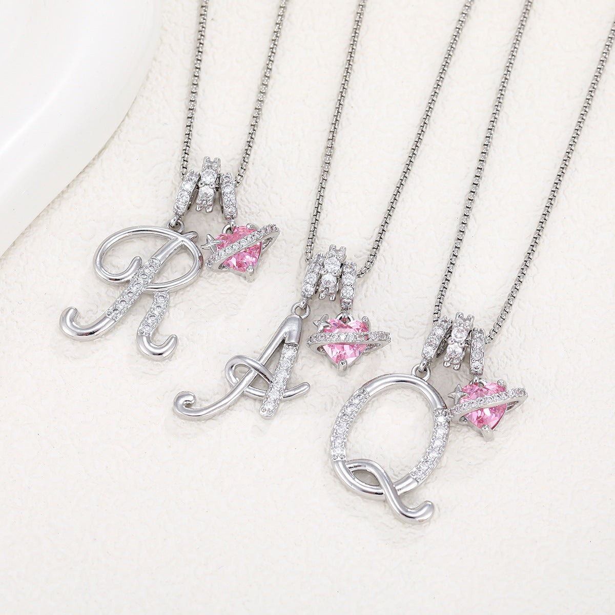 Dopamine English Letter Light Luxury Minority High Pendants