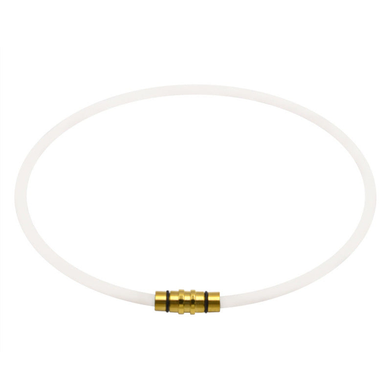 Women's & Men's Anion Collar Energy Balance Magnetic Snap Outdoor Necklaces