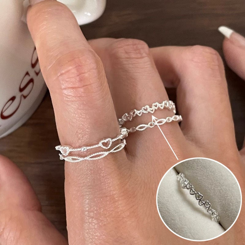 Women's Sweet Key Love Simple Fashion Design Sense Rings