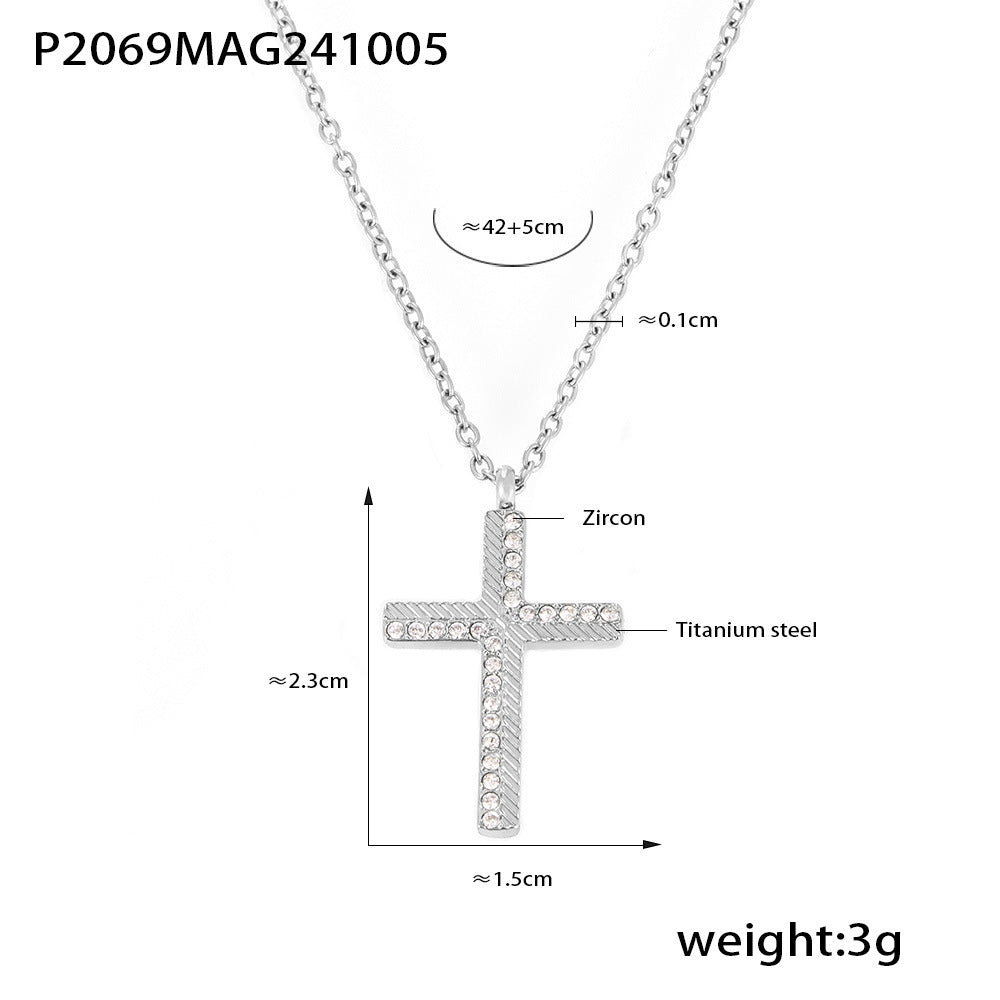 Special Interest Light Luxury Twin Titanium Pendants