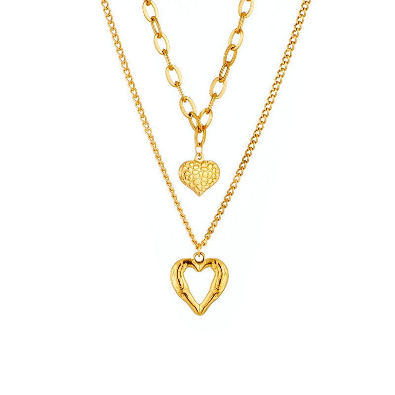 Women's Fashion Angel Wings Love High Sense Sweater Necklace