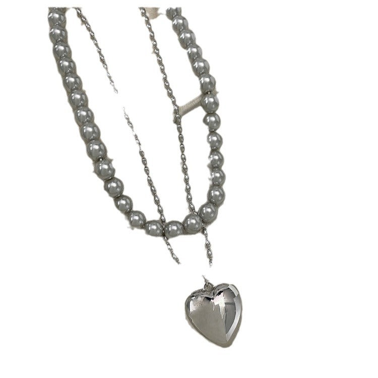 Sunflower Oni Love Sier Long Sweater Chain Necklace