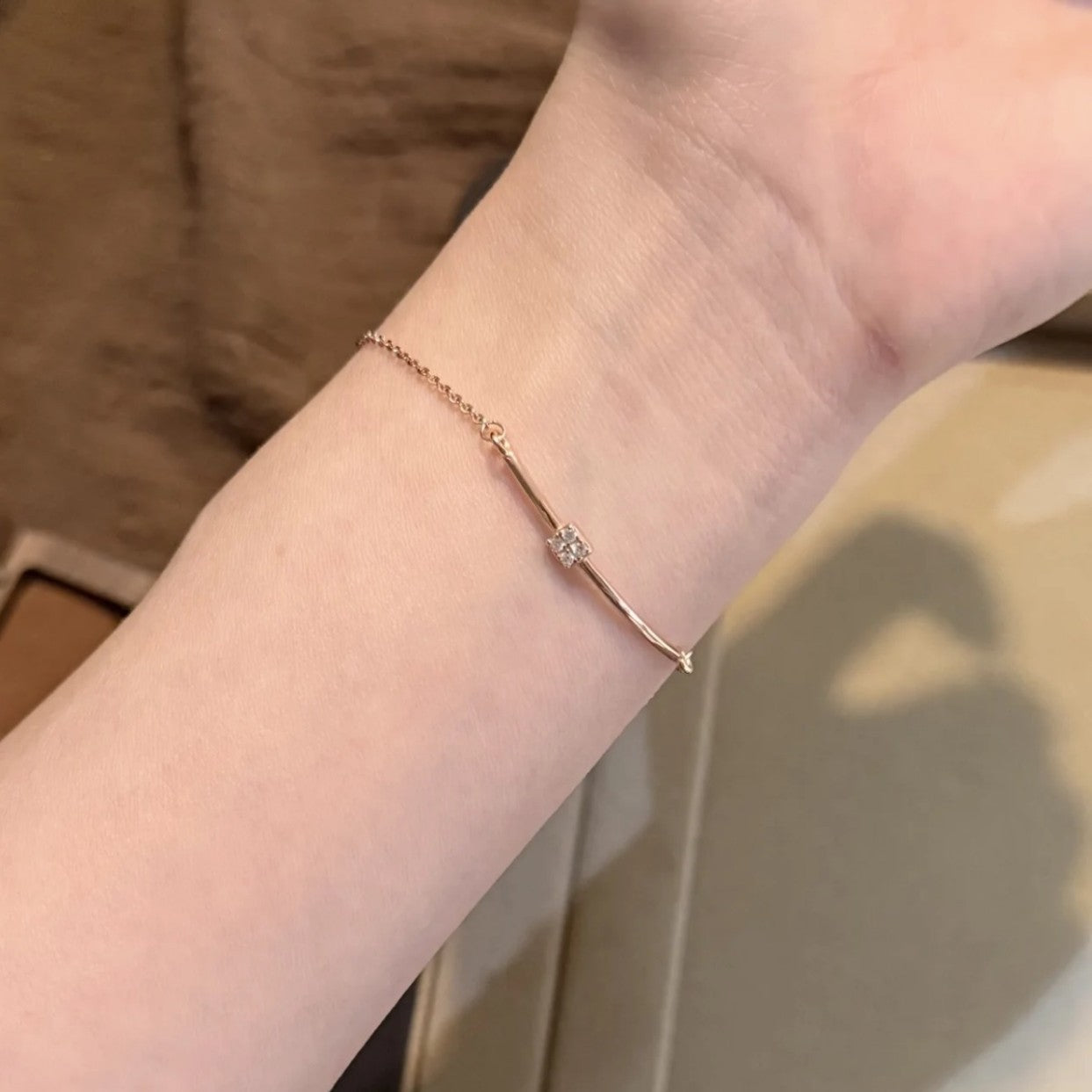 Women's Diamond For Niche Design Simple Fashion Temperament Entry Lux High-grade Bracelets