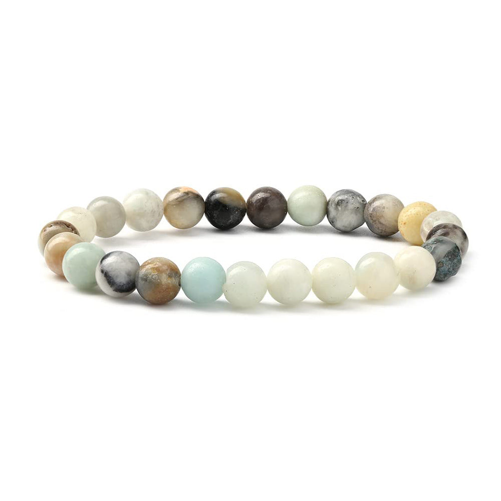 Women's & Men's Crystal Stone Beads Yoga Energy Agate Bracelet