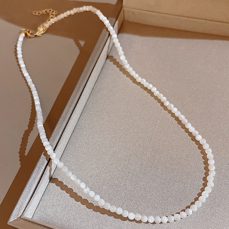 Women's Stitching Heart Clavicle Chain Light Luxury Necklaces