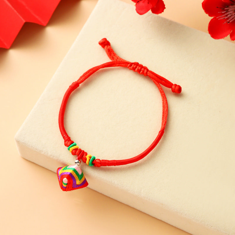 Children's Hundred Dragon Boat Festival Colorful Braided Rope Batches Of Goods Bracelets