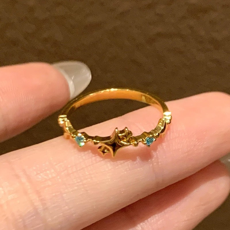 Female Opening Adjustable Design Simple High Ring